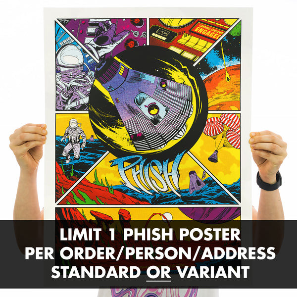 LIMIT 1 PHISH POSTER PER ORDER- ST.LOUIS STANDARD